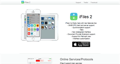 Desktop Screenshot of ifilesapp.com