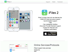 Tablet Screenshot of ifilesapp.com